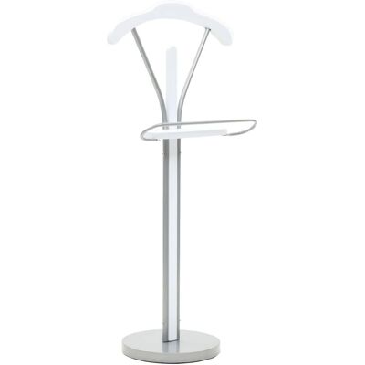 vidaXL Weißer Anzugständer 45x35x107cm - Kleiderständer für Büro & Schlafzimmer vidaXL Weißer Anzugständer 45x35x107cm - Kleiderständer für Büro & Schlafzimmer