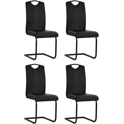 vidaXL 246194 Silla de Comedor Moderna de Cuero Sintético - Silla de Comedor vidaXL 246194 Silla de Comedor Moderna de Cuero Sintético - Silla de Comedor