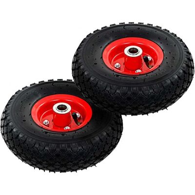 vidaXL Sackkarrenräder - Gummi 3.00-4 - 2 Stück vidaXL Sackkarrenräder - Gummi 3.00-4 - 2 Stück