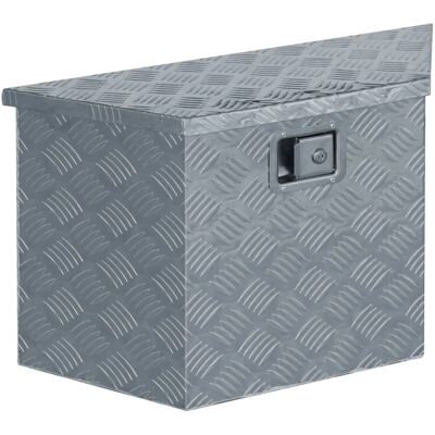 VIDAXL - Nova - Trapezvorm - 70x24x42 cm - Aluminium Doos VIDAXL - Nova - Trapezvorm - 70x24x42 cm - Aluminium Doos