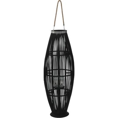 vidaXL Bambus Häng-Kerzenlaterne - 95cm - Romantische Dekoration vidaXL Bambus Häng-Kerzenlaterne - 95cm - Romantische Dekoration