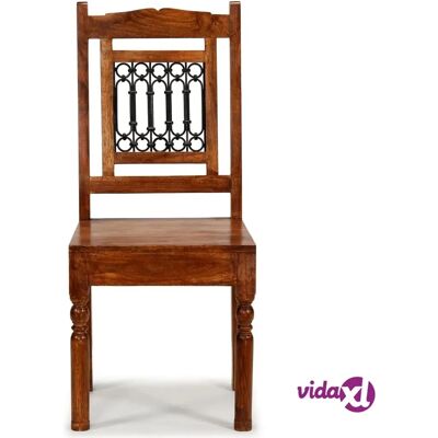 vidaXL 4 Stück Massivholz Esszimmerstühle - Konyha- és étkezőszékek vidaXL 4 Stück Massivholz Esszimmerstühle - Konyha- és étkezőszékek