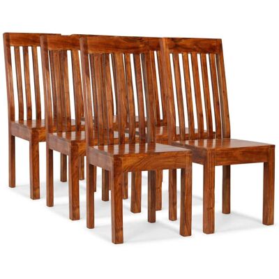 vidaXL 275274 Moderne massieve houten eettafelstoel - Eetkamer vidaXL 275274 Moderne massieve houten eettafelstoel - Eetkamer