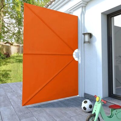 vidaXL Terrakotta Klappbarer Seitenmarkise 240 x 160 cm - Sonnenschutz vidaXL Terrakotta Klappbarer Seitenmarkise 240 x 160 cm - Sonnenschutz