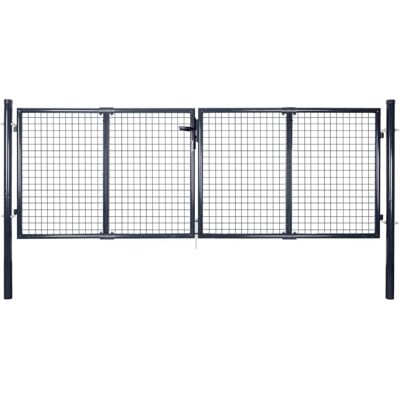 vidaXL Portail de Jardin - Acier Résistant à la Rouille - Portail de Jardin vidaXL Portail de Jardin - Acier Résistant à la Rouille - Portail de Jardin