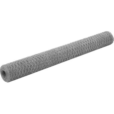 VidaXL Grillage en acier galvanisé 25x1,2 m Hexagonal - Grillage VidaXL Grillage en acier galvanisé 25x1,2 m Hexagonal - Grillage