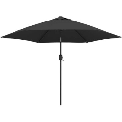 Nnevl Zewnątrzny Parasol - 300 cm - Regulacja Kąta, Stalowy Słup Nnevl Zewnątrzny Parasol - 300 cm - Regulacja Kąta, Stalowy Słup