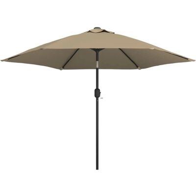 Nnevl Zewnętrzny Parasol - Ochrona UV, 300x222cm - Taupe - Parasol Ogrodowy Nnevl Zewnętrzny Parasol - Ochrona UV, 300x222cm - Taupe - Parasol Ogrodowy