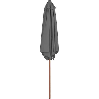 vidaXL Gartenschirm mit Holzstange - 270 cm - UV-Schutz vidaXL Gartenschirm mit Holzstange - 270 cm - UV-Schutz