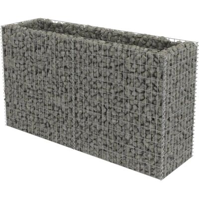 vidaXL Gegalvaniseerd Stalen Verhoogd Bed - 180x50x100 cm vidaXL Gegalvaniseerd Stalen Verhoogd Bed - 180x50x100 cm
