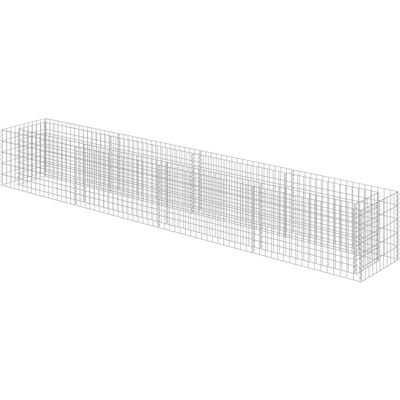 vidaXL Verzinktes Stahl Hochbeet - Gartenrand - 360×50×50 cm vidaXL Verzinktes Stahl Hochbeet - Gartenrand - 360×50×50 cm