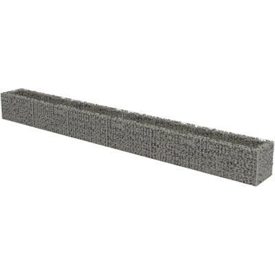 vidaXL Verzinktes Stahl Hochbeet 540×50×50 cm vidaXL Verzinktes Stahl Hochbeet 540×50×50 cm