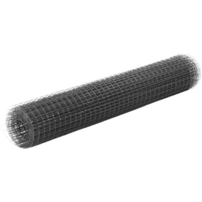 vidaXL Steel Wire Netting 25x1 m - Poultry & Animal Fence vidaXL Steel Wire Netting 25x1 m - Poultry & Animal Fence