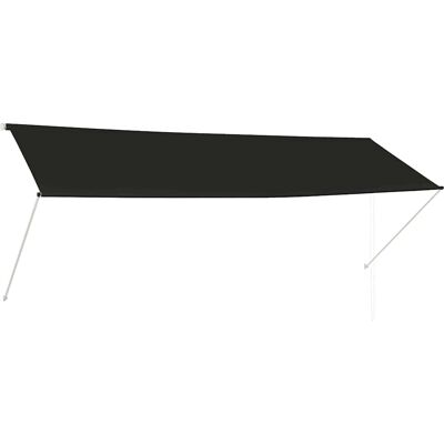vidaXL Markise 350x150cm Anthrazit - Sonnen- & Fenstervorhang vidaXL Markise 350x150cm Anthrazit - Sonnen- & Fenstervorhang
