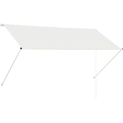 VIDAXL Retractable Awning - 250x150 cm - Creme - Sonnenschutz VIDAXL Retractable Awning - 250x150 cm - Creme - Sonnenschutz