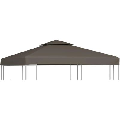 vidaXL Taupe 2-poziomowa Altana - 3x3m Wodoodporna Osłona vidaXL Taupe 2-poziomowa Altana - 3x3m Wodoodporna Osłona