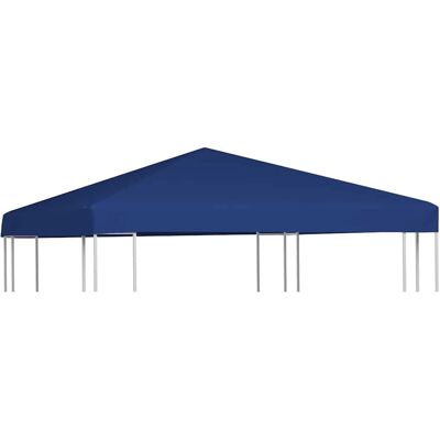 vidaXL Pavillontak 310g/m² 3x3m Blau - Pavillontak vidaXL Pavillontak 310g/m² 3x3m Blau - Pavillontak