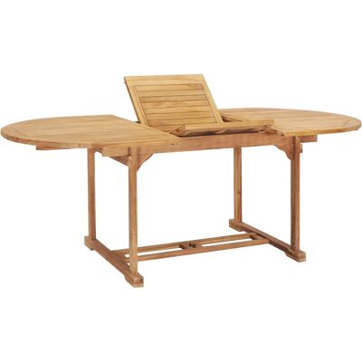 vidaXL Extending Garden Table 150-200x100x75 cm Massives Teakholz - Gartentisch vidaXL Extending Garden Table 150-200x100x75 cm Massives Teakholz - Gartentisch