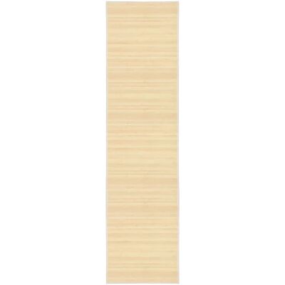 vidaXL Alfombra de Bambú Natural 80x300cm - Alfombra vidaXL Alfombra de Bambú Natural 80x300cm - Alfombra