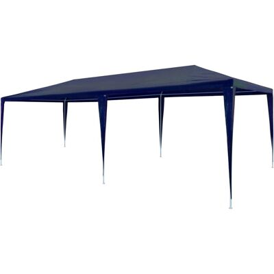 vidaXL 3x6m Blauwe Feesttent - Tuin Gazebo vidaXL 3x6m Blauwe Feesttent - Tuin Gazebo