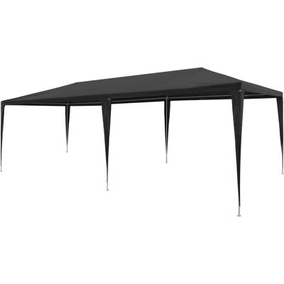 vidaXL Partytent 3x6m Antraciet - Buiten Gazebo vidaXL Partytent 3x6m Antraciet - Buiten Gazebo
