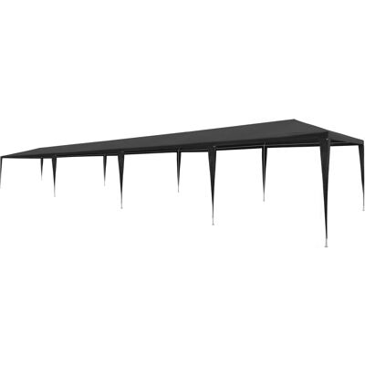 vidaXL Feesttent 3x12m antraciet - Buitengazebo met afdekking vidaXL Feesttent 3x12m antraciet - Buitengazebo met afdekking