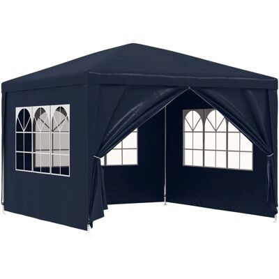 vidaXL Tenda de Festa 3x3 m Azul - Tenda de festa vidaXL Tenda de Festa 3x3 m Azul - Tenda de festa