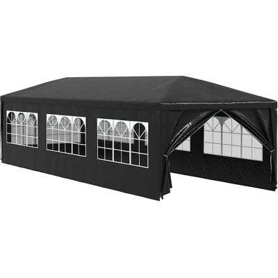 vidaXL Partyzelt 3x9m Anthrazit Gartenzelt Pavillon Schutz vidaXL Partyzelt 3x9m Anthrazit Gartenzelt Pavillon Schutz