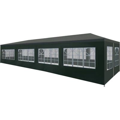 vidaXL Tuinmeubel Set Feesttent 3x12 m Groen - Tuinmeubelset vidaXL Tuinmeubel Set Feesttent 3x12 m Groen - Tuinmeubelset