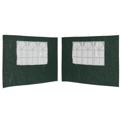 vidaXL Gartenmöbel-Set Partyzelt Seitenwand - Wasserabweisend, Dekoratives Fenster, Einfach zu installieren - Gartenmöbel-Set vidaXL Gartenmöbel-Set Partyzelt Seitenwand - Wasserabweisend, Dekoratives Fenster, Einfach zu installieren - Gartenmöbel-Set