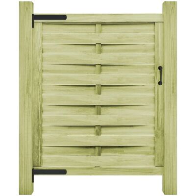 Cancello da Giardino in Legno di Pino Maisonchic - 100x125cm - Stile Rustico Cancello da Giardino in Legno di Pino Maisonchic - 100x125cm - Stile Rustico