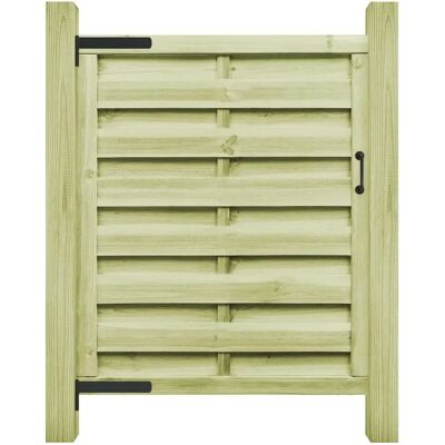 MAISONCHIC Porta Giardino in Pino - Ecologica, Resistente, 100x125cm MAISONCHIC Porta Giardino in Pino - Ecologica, Resistente, 100x125cm