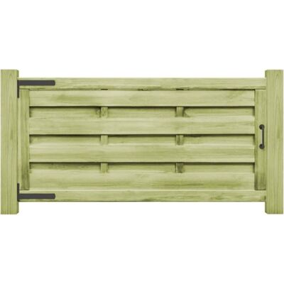 Maisonchic Portillon en Pin 2 pcs - Charme Rustique - Portail de jardin Maisonchic Portillon en Pin 2 pcs - Charme Rustique - Portail de jardin