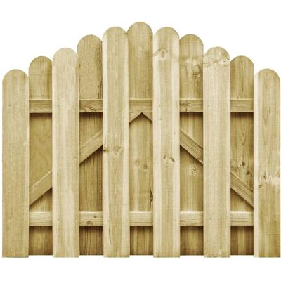 vidaXL Tuindeur - Dennenhout - 100x75 cm vidaXL Tuindeur - Dennenhout - 100x75 cm