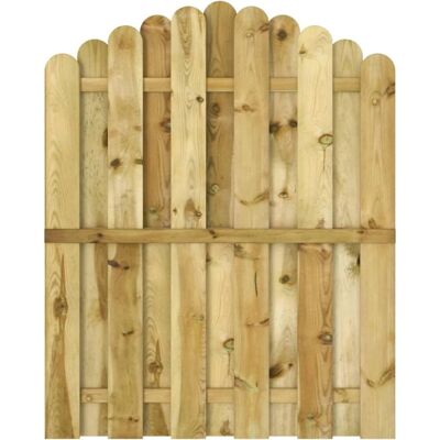 VIDAXL Puerta de jardín - Madera de pino impregnada - 100x125 cm - Producto de jardín VIDAXL Puerta de jardín - Madera de pino impregnada - 100x125 cm - Producto de jardín