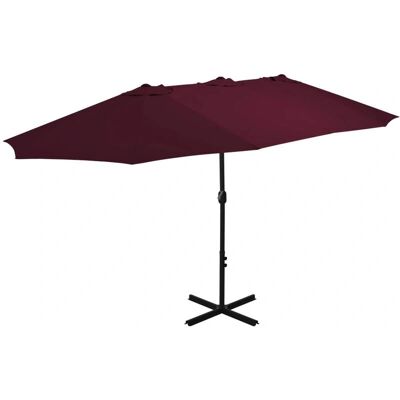 vidaXL Gartenschirm - UV-Schutz, Aluminiumstange, 460x270 cm vidaXL Gartenschirm - UV-Schutz, Aluminiumstange, 460x270 cm