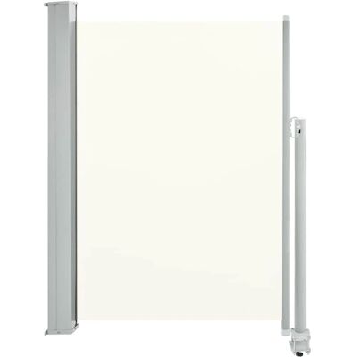 vidaXL Toldo lateral extensível - 100x300 cm - Creme - Toldo lateral vidaXL Toldo lateral extensível - 100x300 cm - Creme - Toldo lateral