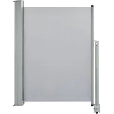 vidaXL Tenda laterale estensibile 100x300 cm grigia vidaXL Tenda laterale estensibile 100x300 cm grigia