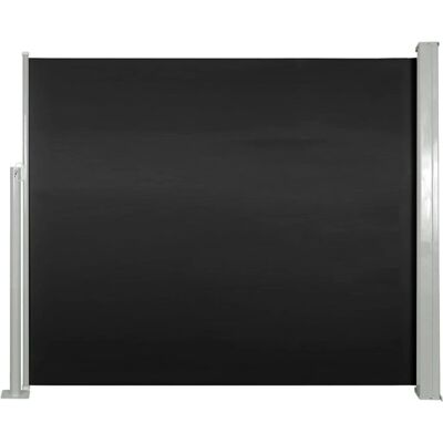 vidaXL Tende latérale rétractable 120 x 300 cm noire - Tenda - Publicité vidaXL Tende latérale rétractable 120 x 300 cm noire - Tenda - Publicité