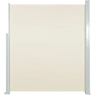 Tenda laterale retrattile vidaXL 120x300cm Crema Protezione privacy giardino - Tenda laterale Tenda laterale retrattile vidaXL 120x300cm Crema Protezione privacy giardino - Tenda laterale