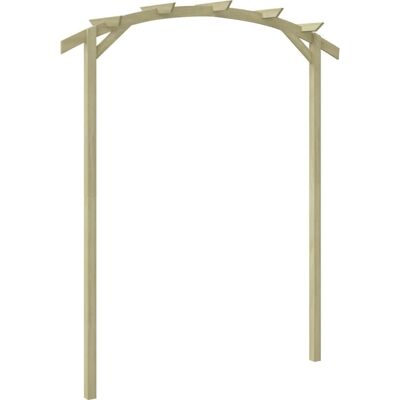 Maisonchic Pergola de jardin en pin - Décoration extérieure - Publicité Maisonchic Pergola de jardin en pin - Décoration extérieure - Publicité