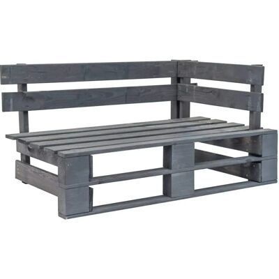 VIDAXL Nova Garten-Eckbank - Grau - Garten-Eckbank VIDAXL Nova Garten-Eckbank - Grau - Garten-Eckbank