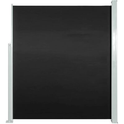 Auvent latéral rétractable vidaXL 160 x 500 cm noir - Pare-soleil jardin - Publicité Auvent latéral rétractable vidaXL 160 x 500 cm noir - Pare-soleil jardin - Publicité