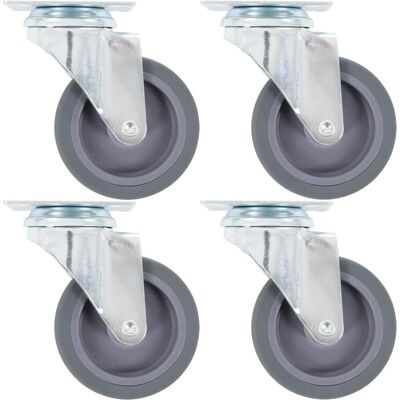 vidaXL 75 mm Drehbare Rollen - Drehteller vidaXL 75 mm Drehbare Rollen - Drehteller