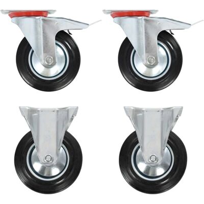 vidaXL Pyörät 160 mm - Pyörät/Wheels vidaXL Pyörät 160 mm - Pyörät/Wheels