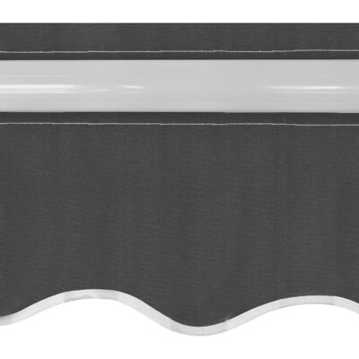 vidaXL 981261 - Manuelle Markise - 500 cm Anthrazit vidaXL 981261 - Manuelle Markise - 500 cm Anthrazit