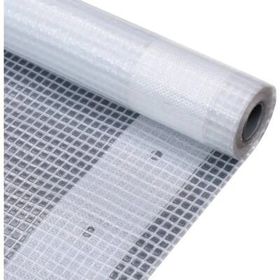 vidaXL Leno Zeil 1.5x10m Wit Grondzeil Beschermfolie Gaas vidaXL Leno Zeil 1.5x10m Wit Grondzeil Beschermfolie Gaas