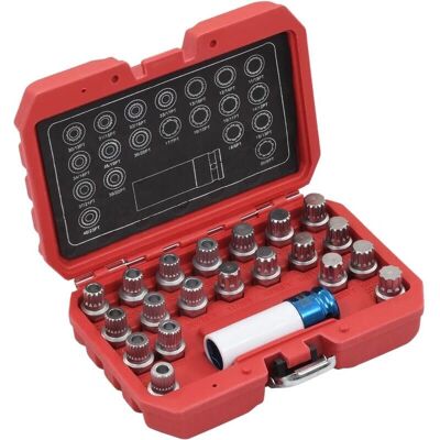vidaXL Ensemble d'Outils de Verrouillage de Jantes BMW - 21 Pièces - Publicité vidaXL Ensemble d'Outils de Verrouillage de Jantes BMW - 21 Pièces - Publicité