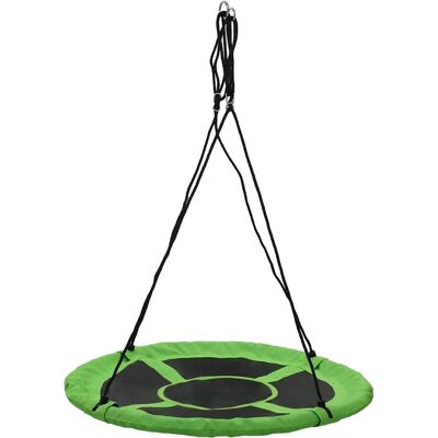 vidaXL Baloiço 110 cm 150 kg verde vidaXL Baloiço 110 cm 150 kg verde