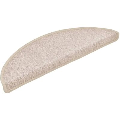 vidaXL 15x Tappeti per Scale Taupe - Antiscivolo, Assorbono il rumore, Facile da installare - Tappeti per scale vidaXL 15x Tappeti per Scale Taupe - Antiscivolo, Assorbono il rumore, Facile da installare - Tappeti per scale